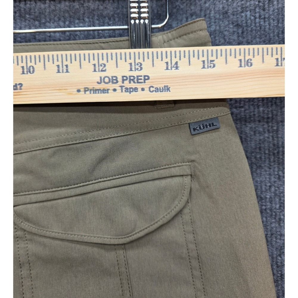 KUHL Splash Roll-Up Cargo Pants Womens 4 Regular Khaki Excellent Hiking Utility - Picture 15 of 15